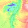 Topografische kaart Bani Sweif, hoogte, reliëf