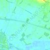 Topografische kaart Wretton, hoogte, reliëf