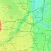 Topografische kaart 31300, hoogte, reliëf