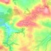 Topografische kaart Gurunhuel, hoogte, reliëf