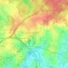 Topografische kaart 35235, hoogte, reliëf