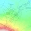Topografische kaart Kimana ward, hoogte, reliëf