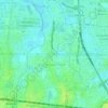 Topografische kaart Penggilingan, hoogte, reliëf