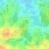 Topografische kaart Halanayakanahalli, hoogte, reliëf