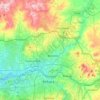 Topografische kaart Altındağ, hoogte, reliëf