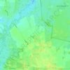 Topografische kaart Balloo, hoogte, reliëf