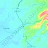 Topografische kaart Sungai Sarik, hoogte, reliëf