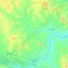Topografische kaart Petrolina, hoogte, reliëf