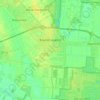 Topografische kaart Klazienaveen, hoogte, reliëf