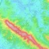 Topografische kaart Gamiz-Fika, hoogte, reliëf