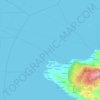 Topografische kaart Siquijor, hoogte, reliëf