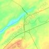 Topografische kaart Village of Philadelphia, hoogte, reliëf