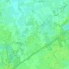 Topografische kaart Duizel, hoogte, reliëf