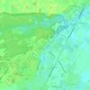 Topografische kaart Nunhem, hoogte, reliëf