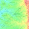 Topografische kaart Jirania, hoogte, reliëf