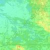 Topografische kaart Allertal, hoogte, reliëf