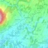 Topografische kaart 88094, hoogte, reliëf