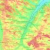 Topografische kaart Dasing, hoogte, reliëf