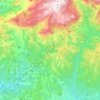 Topografische kaart 25283, hoogte, reliëf