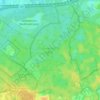 Topografische kaart Leuvenumse Bos, hoogte, reliëf