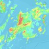 Topografische kaart Muskö, hoogte, reliëf