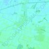Topografische kaart Bischweier, hoogte, reliëf