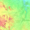 Topografische kaart Nambulipulikunta, hoogte, reliëf