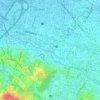 Topografische kaart Gemah, hoogte, reliëf