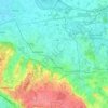 Topografische kaart 49497, hoogte, reliëf