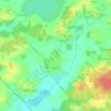 Topografische kaart Knyszyn, hoogte, reliëf