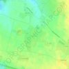 Topografische kaart Authie, hoogte, reliëf