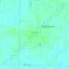 Topografische kaart Naylor, hoogte, reliëf