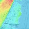 Topografische kaart Hoboken, hoogte, reliëf