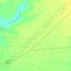 Topografische kaart Jahanpur, hoogte, reliëf