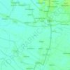 Topografische kaart Mijen, hoogte, reliëf
