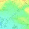 Topografische kaart Ligota Wielka, hoogte, reliëf