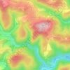 Topografische kaart Langenfeld, hoogte, reliëf