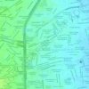 Topografische kaart Fraccionamiento San Francisco 3er. Plano, hoogte, reliëf