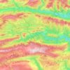 Topografische kaart 06910, hoogte, reliëf