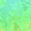 Topografische kaart Haghorst, hoogte, reliëf