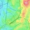 Topografische kaart La Belle de Mai, hoogte, reliëf