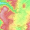 Topografische kaart Niemetal, hoogte, reliëf