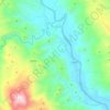 Topografische kaart Pañalum, hoogte, reliëf