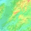 Topografische kaart Stavern, hoogte, reliëf