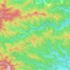 Topografische kaart Kanna, hoogte, reliëf