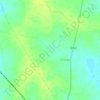 Topografische kaart Dhangar, hoogte, reliëf