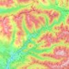 Topografische kaart Palacios del Sil, hoogte, reliëf