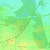Topografische kaart Haste, hoogte, reliëf