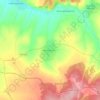Topografische kaart сельское поселение Девлезеркино, hoogte, reliëf