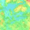 Topografische kaart Eutin, hoogte, reliëf